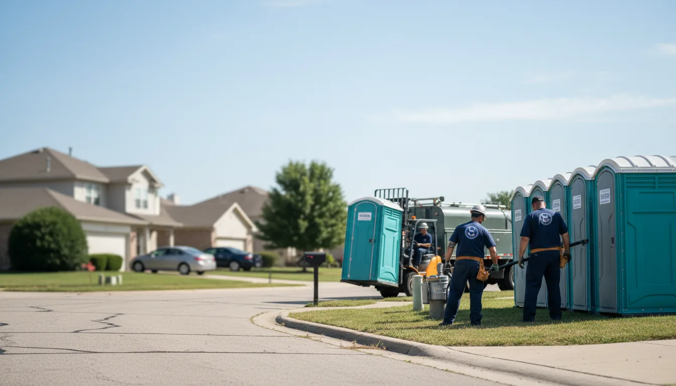 Porta Potty Rental in Richmond, OH near me